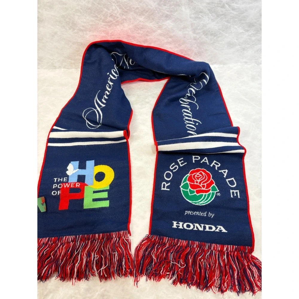 Rose‎ Parade Honda Scarf The Power of Hope America's New Year Celebration Knit